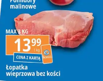 E.Leclerc Łopatka wieprzowa bez kości 1kg oferta