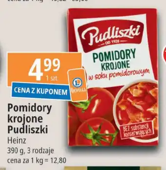 E.Leclerc Pomidory krojone Pudliszki Heinz 390g oferta