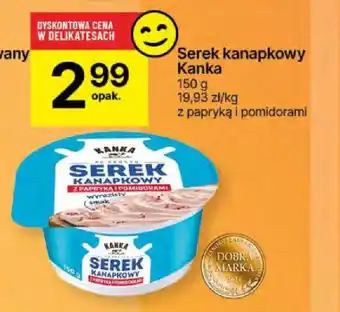 Delikatesy Centrum Serek kanapkowy Kanka 150g oferta