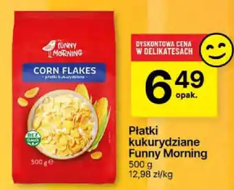 Delikatesy Centrum Płatki kukurydziane Funny Morning 500 g oferta