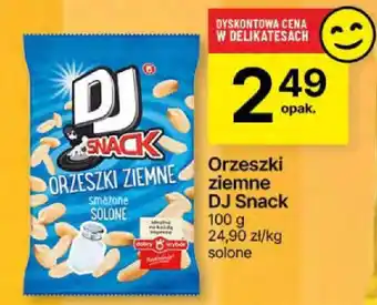 Delikatesy Centrum Orzeszki ziemne DJ Snack 100 g oferta