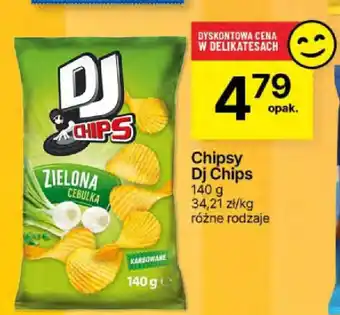 Delikatesy Centrum Chipsy Dj Chips 140 g oferta