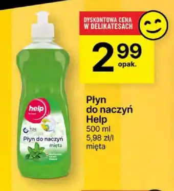 Delikatesy Centrum Płyn do naczyń Help 500 ml oferta
