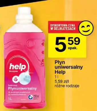 Delikatesy Centrum Płyn uniwersalny Help 1l oferta