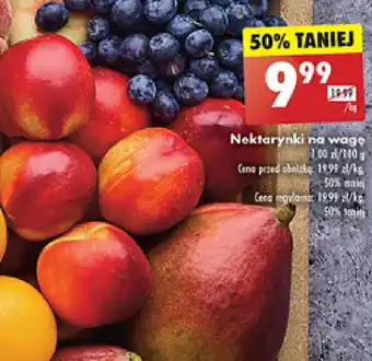 Biedronka Nektarynki 1kg oferta