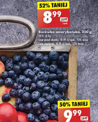Biedronka Borówka amerykańska 300g oferta