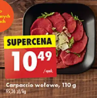 Biedronka Carpaccio wołowe 110 g oferta