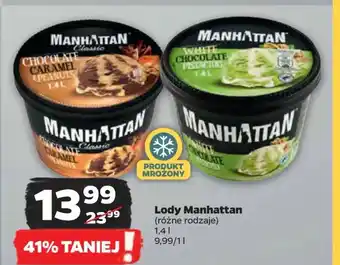 Netto Lody white chocolate & pistachio Manhattan (Nestle) oferta