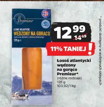 Netto Łosoś wędzony na gorąco Premieur oferta