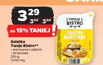 Netto Sałatka warzywna z jajkiem Twoje Bistro oferta