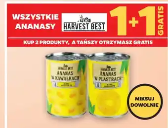 Netto Ananas w plastrach Harvest Best oferta