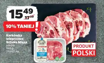 Netto Karkówka wieprzowa plastry Sztuka Mięsa Netto oferta