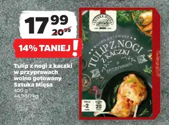 Netto Tulip z nogi kaczki w przyprawach wolno gotowany Sztuka Mięsa Netto oferta