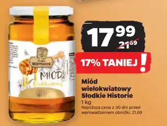 Netto Miód wielokwiatowy Słodkie Historie oferta
