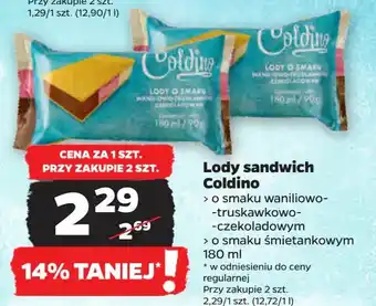 Netto Kanapka lodowa trio Coldino oferta