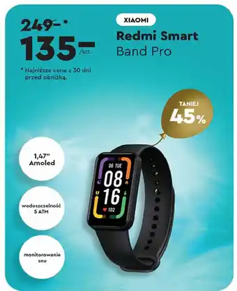 Biedronka Opaska redmi smart band pro Xiaomi oferta