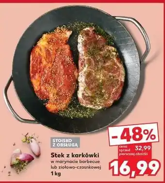Kaufland Stek z karkówki na grill barbecue oferta