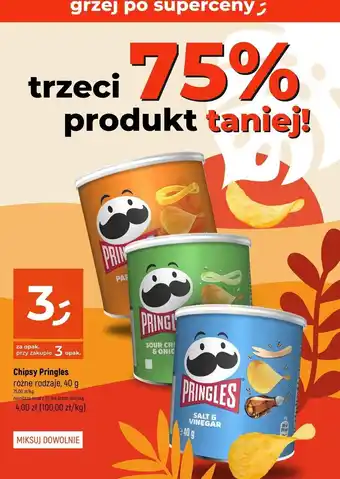 Dealz Chipsy salt & vinegar Pringles oferta