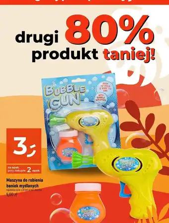 Dealz Pistolet do robienia baniek mydlanych oferta