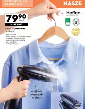 Biedronka Parownica do ubrań 1200 w Hoffen oferta