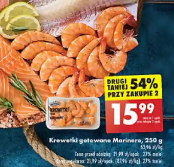 Biedronka Krewetki gotowane Marinero 250 g oferta