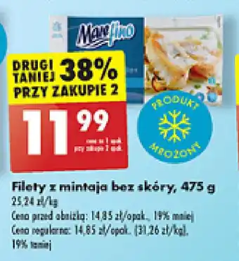 Biedronka Dorsz czarny filet bez skóry Abramczyk 475 g oferta