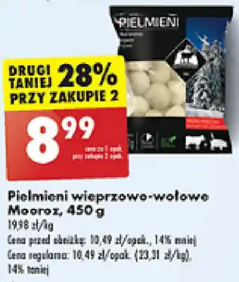 Biedronka Pielmieni wieprzowo wołowe Mooroz 450g oferta