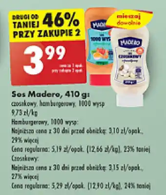 Biedronka Sos Madero 410 g oferta