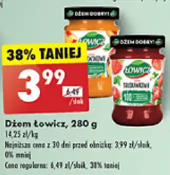Biedronka Dżem Łowicz 280 g oferta