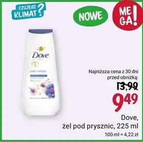 Rossmann Żel pod prysznic Dove oferta