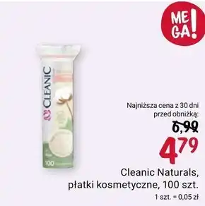 Rossmann Płatki kosmetyczne Cleanic oferta