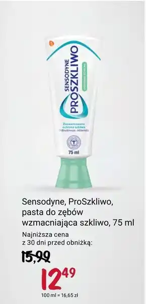Rossmann Pasta do zębów Sensodyne oferta