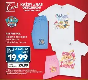 Kaufland Piżama dziecięca Psi Patrol oferta