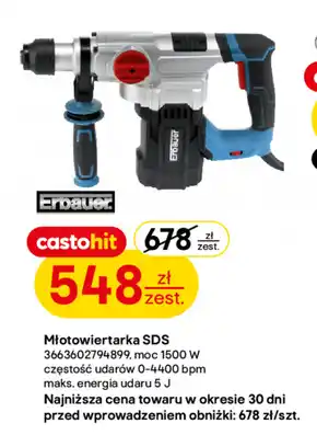 Castorama Młotowiertarka oferta