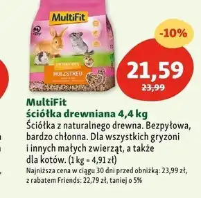 Maxi Zoo Ściółka dla małych zwierząt Multifit oferta
