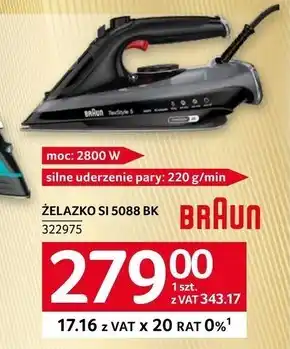 Selgros Żelazko Braun oferta