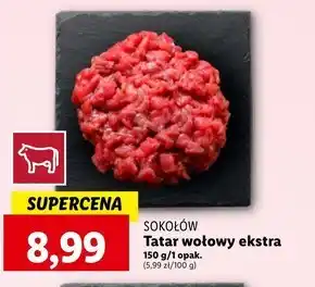 Lidl Tatar wołowy Sokołów oferta