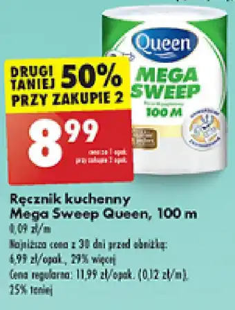 Biedronka Ręcznik kuchenny Mega Sweep Queen, 100 m oferta