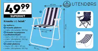Biedronka Krzesło lub leżak oferta