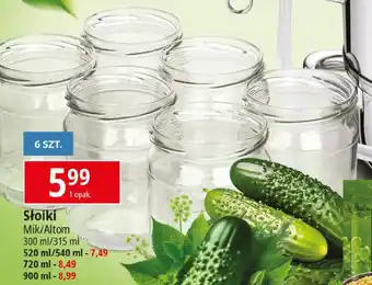 Słoiki 6 szt.