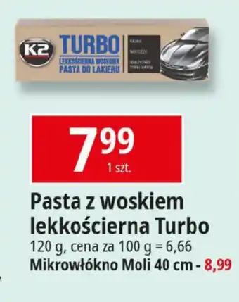 E.Leclerc Pasta z woskiem lekkościerna Turbo 120 g oferta