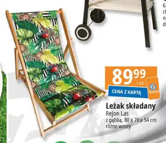 E.Leclerc Leżak składany Rejon Las oferta