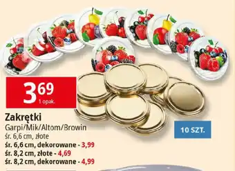 E.Leclerc Zakrętki 10 szt. oferta