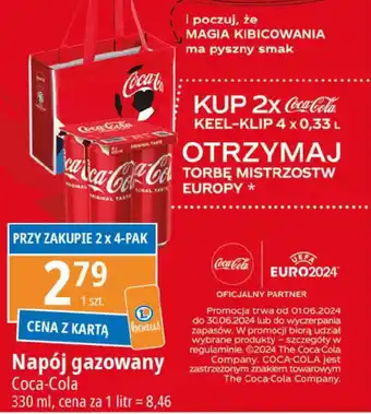 E.Leclerc Napój gazowany Coca-Cola 330 ml oferta