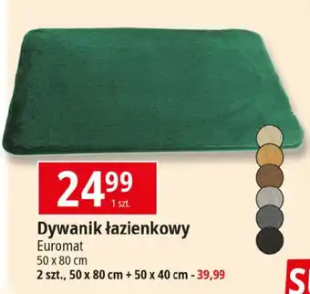 E.Leclerc Dywanik łazienkowy Euromat 50 x 80 cm oferta