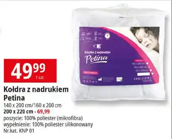 E.Leclerc Kołdra z nadrukiem Petina oferta