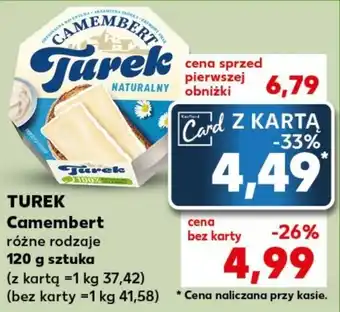Kaufland TUREK Camembert 120 g oferta