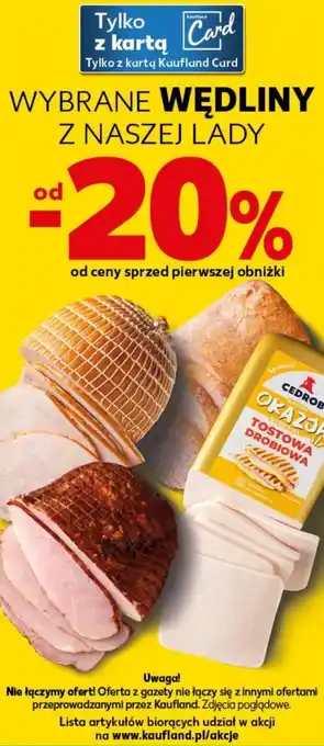 Kaufland WYBRANE WĘDLINY Z NASZEJ LADY oferta