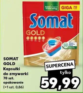 Kaufland SOMAT GOLD Kapsułki do zmywarki 70 szt. oferta