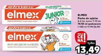 Kaufland ELMEX Pasta do zębów 75/50 ml oferta